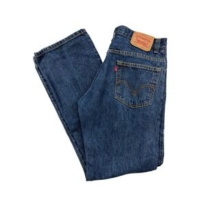 Y2K Levi's 517 Jeans Mens 33x32 Blue Regular Bootcut Denim Western Cowboy